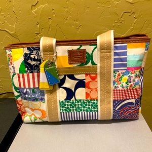 Coach Hampton Patchwork Bag